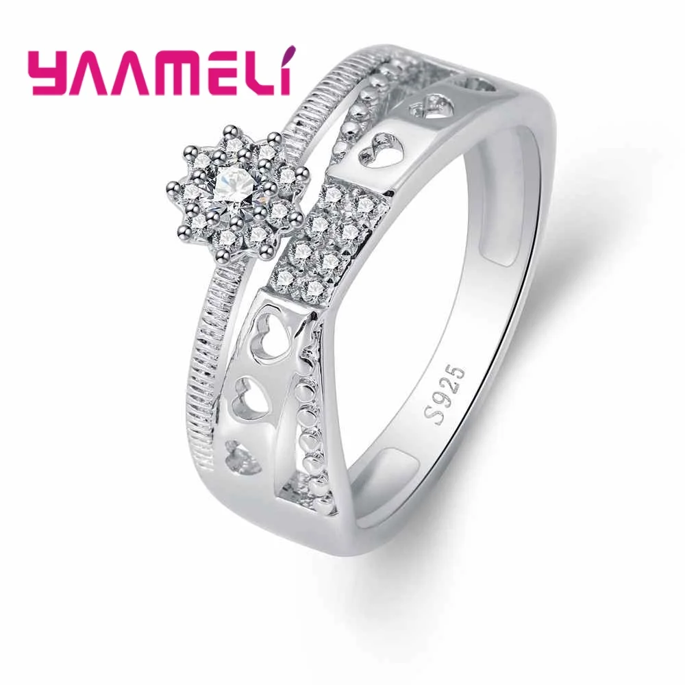 Hot Sale Many Shiny Crystals Ring for Weddings Trendy Design 925 Sterling Silver Ring with AAA+ Cubic Zirconia
Hot Sale Many Shiny Crystals Ring for Weddings Trendy Design 925 Sterling Silver Ring with AAA+ Cubic Zirconia