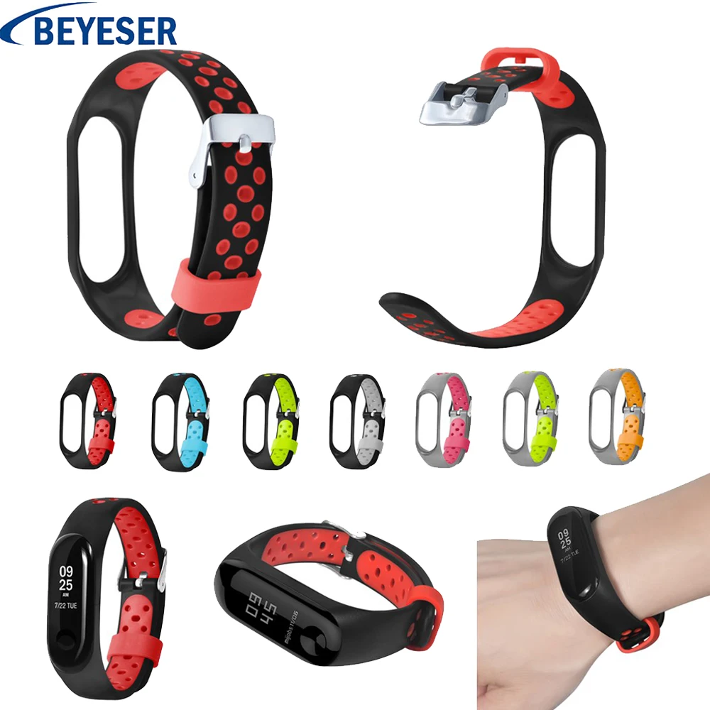Ремешок сменный для Xiaomi Mi Band 3, силиконовый спортивный браслет с железной кнопкой
Ремешок сменный для Xiaomi Mi Band 3, силиконовый спортивный браслет с железной кнопкой