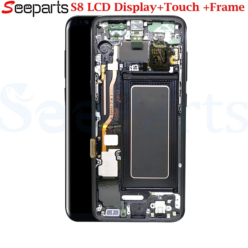 For Samsung galaxy S8 Lcd Display Touch Screen Digitizer Assembly For Samsung S8 G950F G950FD G950W8 G950U G950A lcd +frame
For Samsung galaxy S8 Lcd Display Touch Screen Digitizer Assembly For Samsung S8 G950F G950FD G950W8 G950U G950A lcd +frame