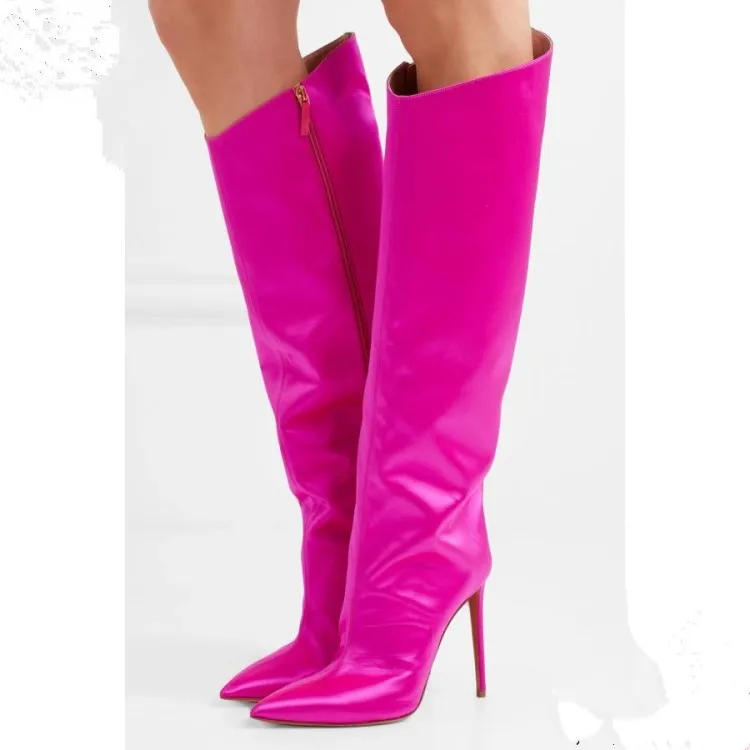 Olomm New Women Winter Knee High Shiny Boots Stiletto Heel Boots Nice Pointed Toe Gorgeous Night Club Shoes Women US Size 5-15
Olomm New Women Winter Knee High Shiny Boots Stiletto Heel Boots Nice Pointed Toe Gorgeous Night Club Shoes Women US Size 5-15