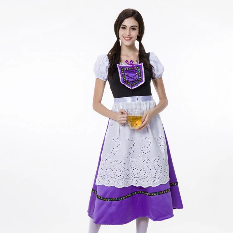 Новый Пособия по немецкому языку фестиваль пива костюм Для женщин Dirndl платье горничной Октоберфест Косплэй нарядное платье-передник плать...
Новый Пособия по немецкому языку фестиваль пива костюм Для женщин Dirndl платье горничной Октоберфест Косплэй нарядное платье-передник плать...