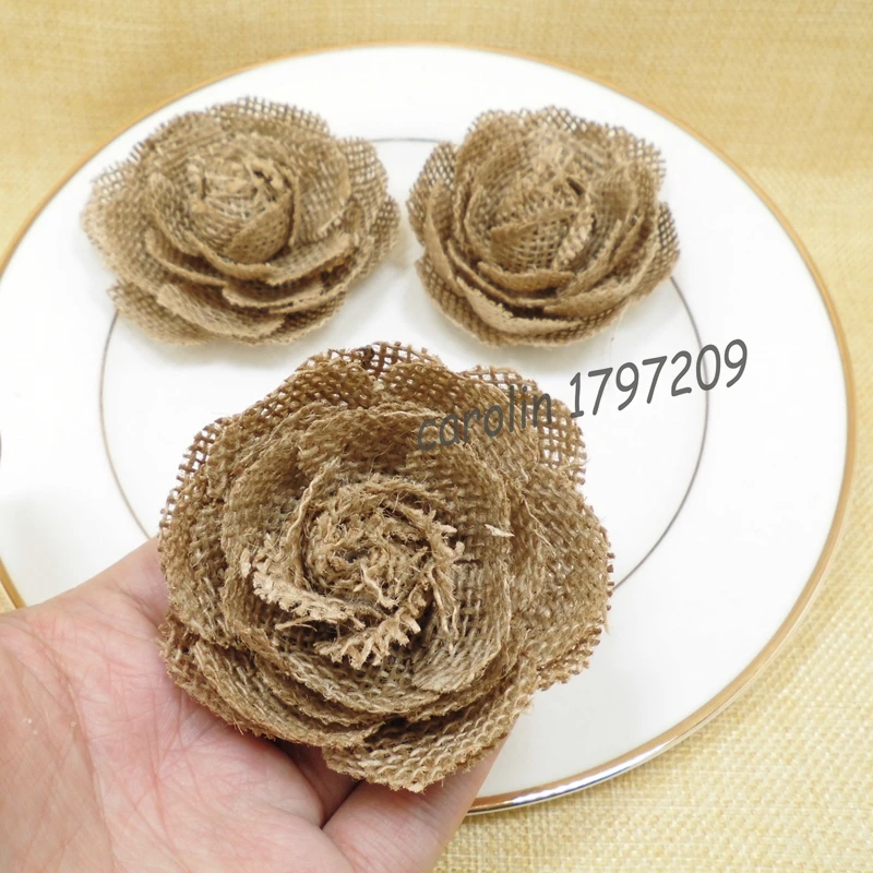 12pcs/lot Natural Jute Burlap Hessian Flower Handmade Vintage Wedding Decoration Hat Craft DIY Accessories rustic wedding decor
12pcs/lot Natural Jute Burlap Hessian Flower Handmade Vintage Wedding Decoration Hat Craft DIY Accessories rustic wedding decor