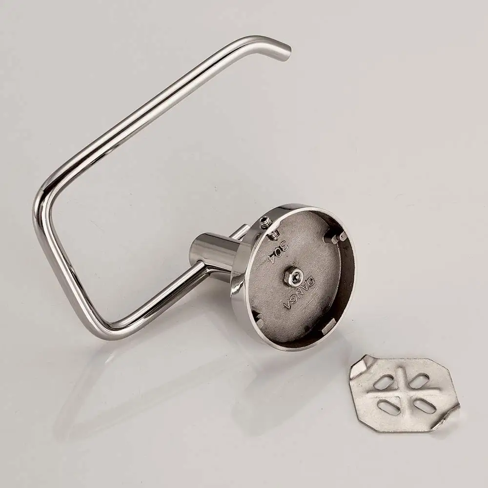 Mirror Polished SUS 304 Stainless Steel Toilet Paper Holder Wall Mounted Roll Paper Holder Round Bottom Bathroom Accessories
Mirror Polished SUS 304 Stainless Steel Toilet Paper Holder Wall Mounted Roll Paper Holder Round Bottom Bathroom Accessories