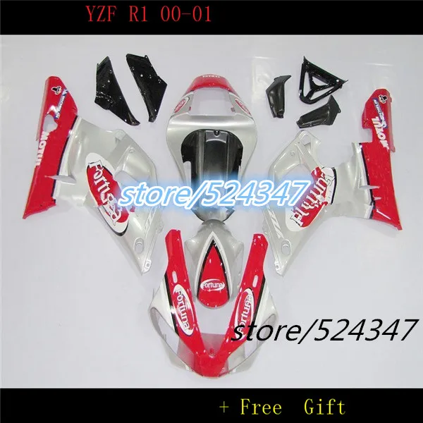 Nn-For YZF-R1 YZF-1000 Fortuna 00-01 YZF R1 YZF 1000 Red silver YZFR1 YZF1000 00 01 2000 2001 Fairing Kit for Yamaha
Nn-For YZF-R1 YZF-1000 Fortuna 00-01 YZF R1 YZF 1000 Red silver YZFR1 YZF1000 00 01 2000 2001 Fairing Kit for Yamaha
