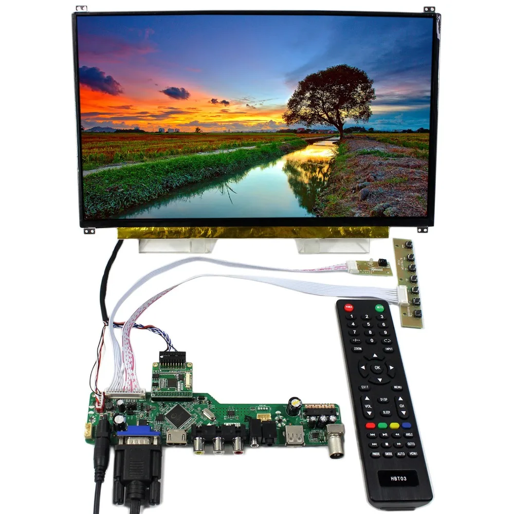 TV H DMI VGA CVBS плата ЖК-контроллера с USB с 13,3 дюймовым 1920x1080 N133HSE EDP IPS ЖК-экраном
TV H DMI VGA CVBS плата ЖК-контроллера с USB с 13,3 дюймовым 1920x1080 N133HSE EDP IPS ЖК-экраном