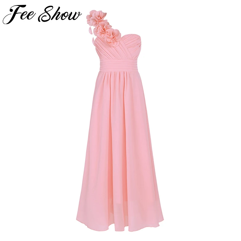 New Arrival Kid Girls Child Flower Chiffon Tulle Lace Dress Party and Wedding Bridesmaid One-shoulder Formal Summer Maxi Dress
New Arrival Kid Girls Child Flower Chiffon Tulle Lace Dress Party and Wedding Bridesmaid One-shoulder Formal Summer Maxi Dress