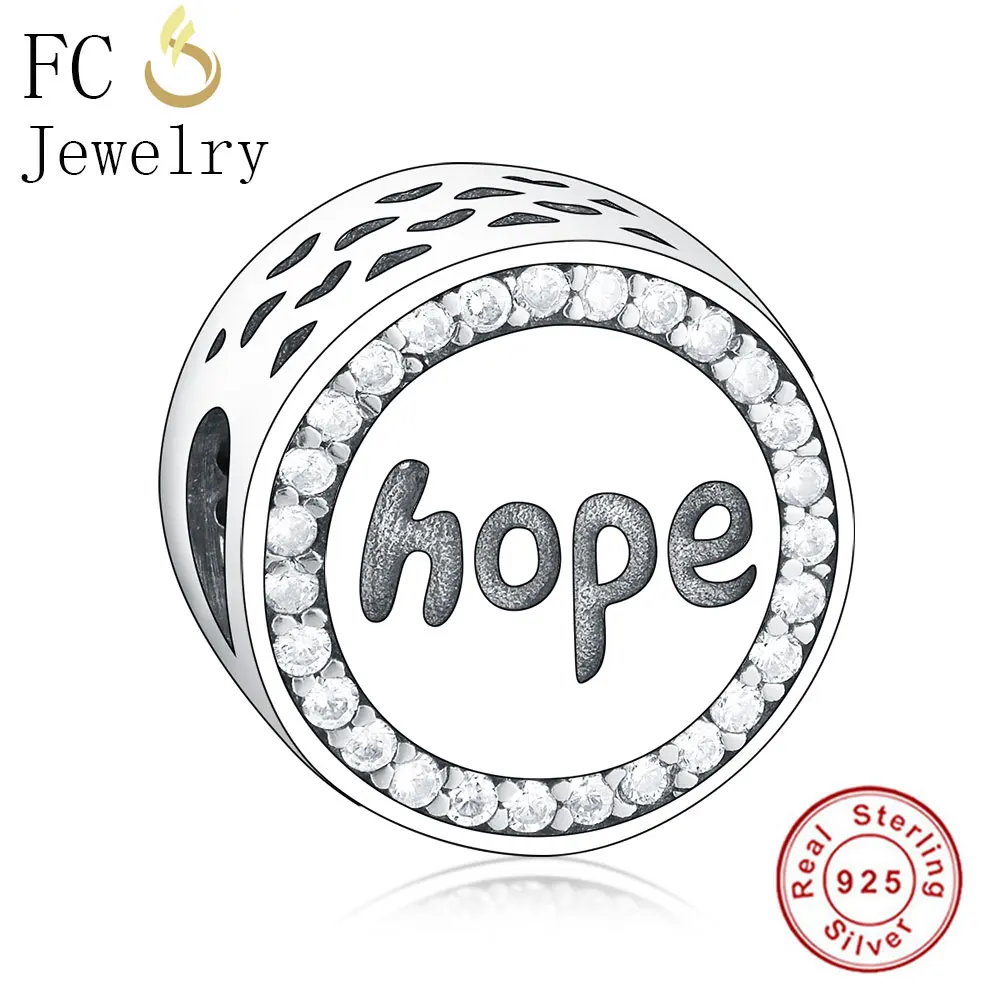 Letter "HOPE" Round Charm With Clear CZ Bead Fit Original Charms Bracelets European Real Silver 925 Berloques Jewelry
Letter "HOPE" Round Charm With Clear CZ Bead Fit Original Charms Bracelets European Real Silver 925 Berloques Jewelry