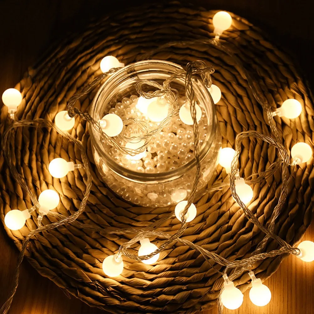 5M 50 LEDs Ball Fairy String Light With Remote Controller Outdoor Light For Home Garden Wedding Decoration party Night Light
5M 50 LEDs Ball Fairy String Light With Remote Controller Outdoor Light For Home Garden Wedding Decoration party Night Light
