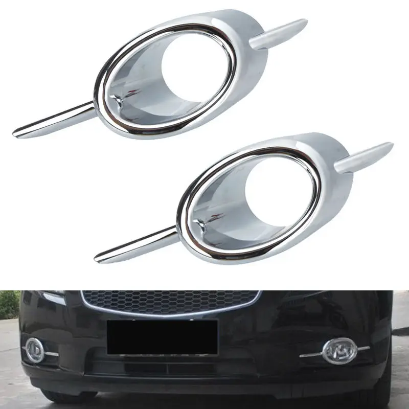 Car Styling Front Fog Lamp Light Decoration Trim Cover For Chevy Chevrolet Cruze 2009-2014 Chrome ABS Moldings Car Accessories
Car Styling Front Fog Lamp Light Decoration Trim Cover For Chevy Chevrolet Cruze 2009-2014 Chrome ABS Moldings Car Accessories