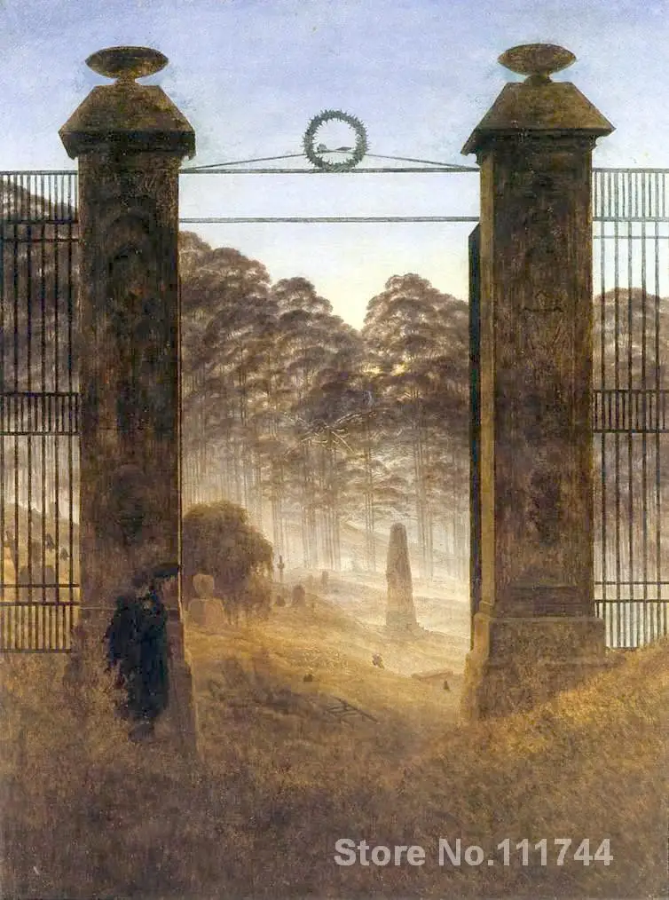 famous artwork The Cemetery Entrance Caspar David Friedrich paintings High quality Hand painted
famous artwork The Cemetery Entrance Caspar David Friedrich paintings High quality Hand painted