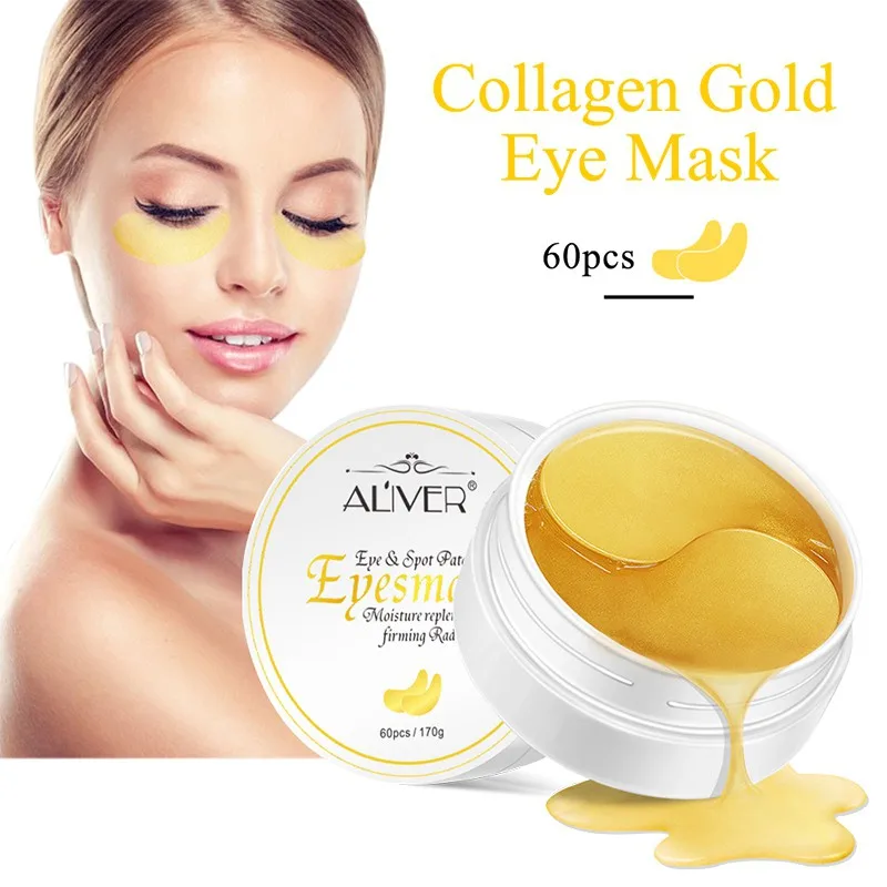 60Pcs 24K Eye Masks Gold Collagen Remove Dark Circles Eye Patches Anti-Wrinkle Remove Mask Eyes Care
60Pcs 24K Eye Masks Gold Collagen Remove Dark Circles Eye Patches Anti-Wrinkle Remove Mask Eyes Care