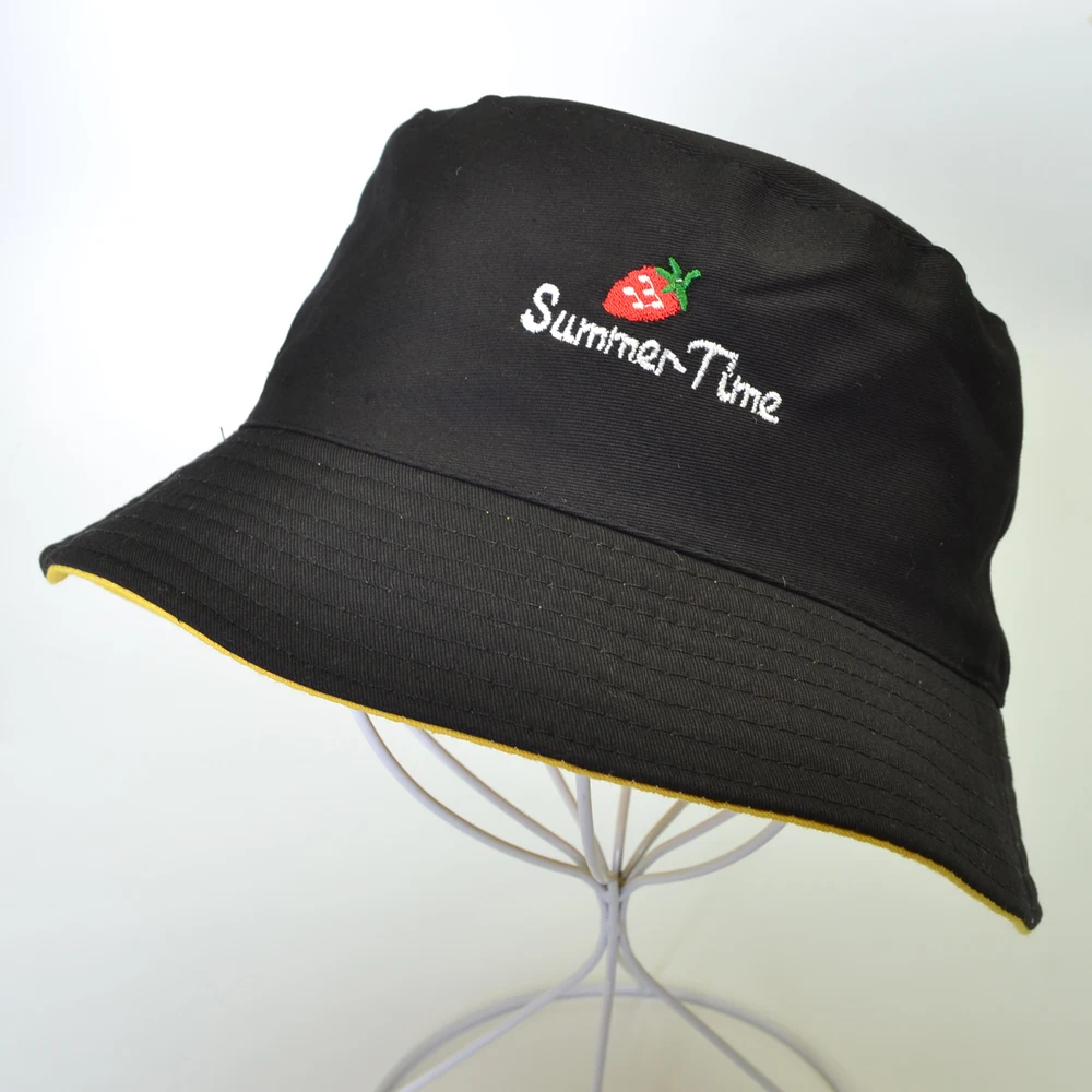New Arrival Adult Women Men Two-sided Strawberry Fisherman Hat Sunscreen Outdoors Cap Sun Helmet Cap Fisherman Hat
New Arrival Adult Women Men Two-sided Strawberry Fisherman Hat Sunscreen Outdoors Cap Sun Helmet Cap Fisherman Hat