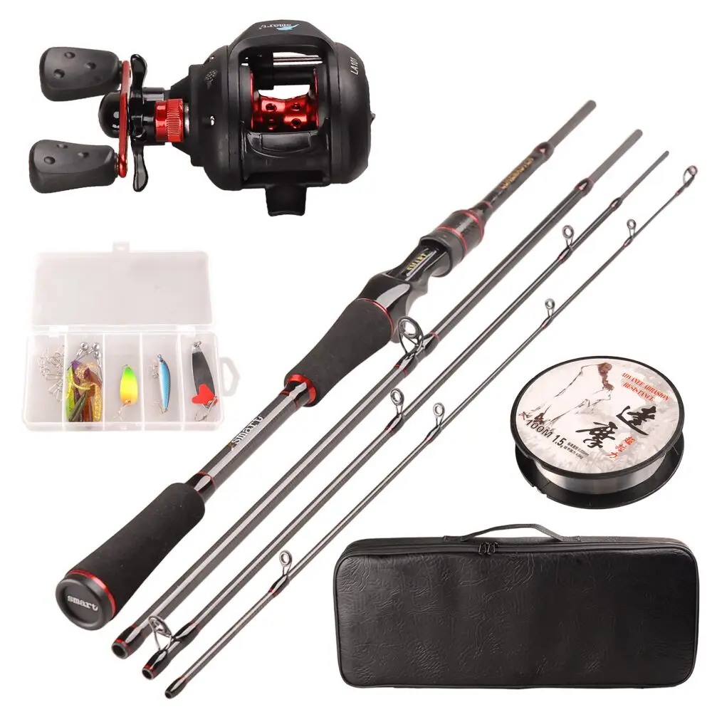 Рыболовный комплект Smart Fishing, 1,98 м, кастинговое удилище, 5 шарикоподшипников, катушка для заброса приманки, 100 м, нейлоновая леска, ложка, Станд...
Рыболовный комплект Smart Fishing, 1,98 м, кастинговое удилище, 5 шарикоподшипников, катушка для заброса приманки, 100 м, нейлоновая леска, ложка, Станд...
