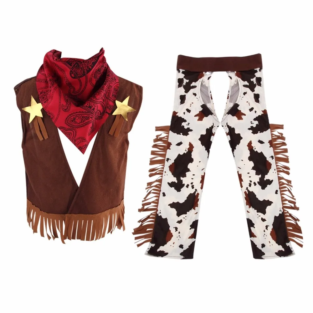 Cowboy Costume for Little Boys' Role Play, Boys' Cowboy Costume Outfit Fancy Dress West Rodeo Halloween Party
Cowboy Costume for Little Boys' Role Play, Boys' Cowboy Costume Outfit Fancy Dress West Rodeo Halloween Party