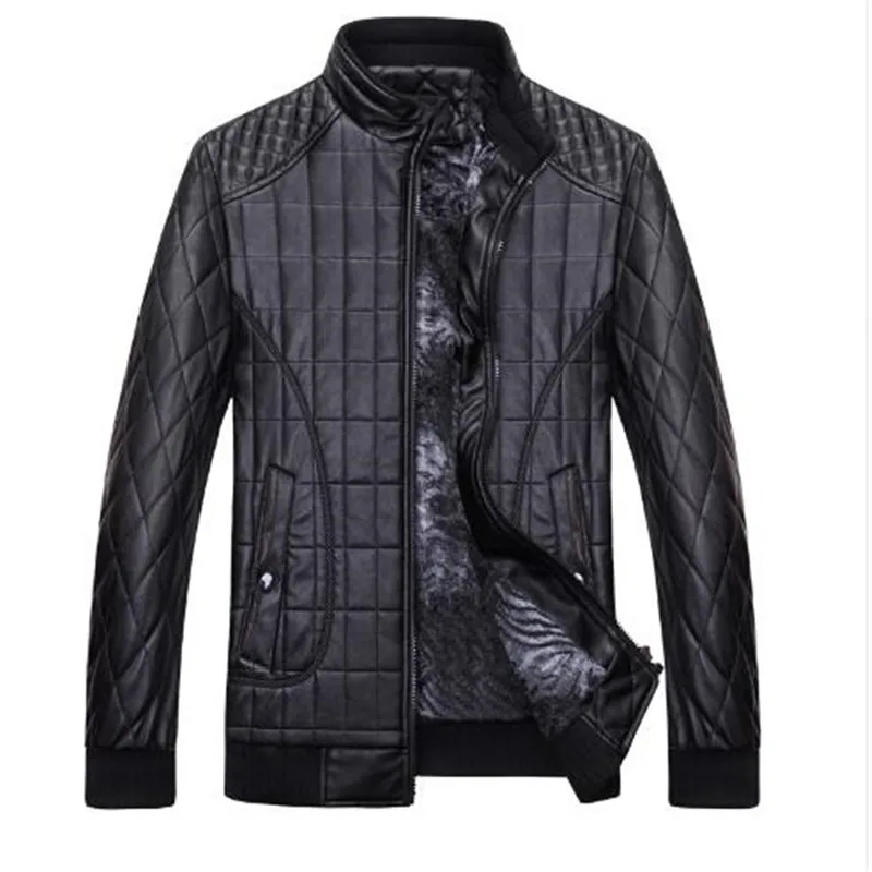 NEW Windbreaker PU jackets Men thicker Leather fleece jacket Casual Man coats PU Zipper jaqueta masculino Asian size L-XXXL
NEW Windbreaker PU jackets Men thicker Leather fleece jacket Casual Man coats PU Zipper jaqueta masculino Asian size L-XXXL