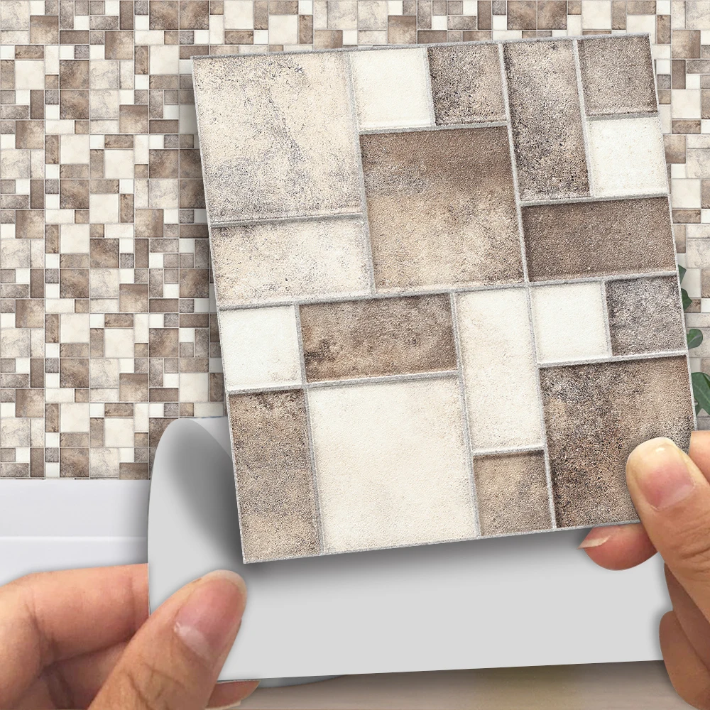 Funlife 10*10cm Square Stitching Tile Waterproof Wall Art Bathroom Kitchen Cafes Room Decor DIY Tile Sticker Wall Decal MTS005
Funlife 10*10cm Square Stitching Tile Waterproof Wall Art Bathroom Kitchen Cafes Room Decor DIY Tile Sticker Wall Decal MTS005