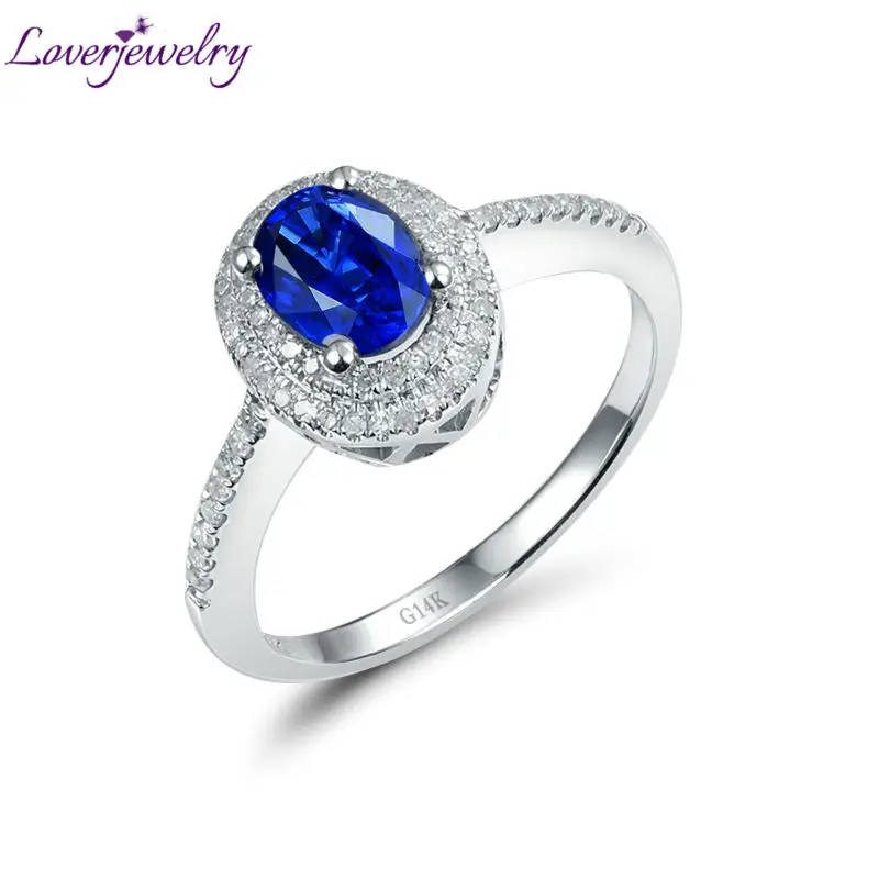 LOVERJEWELRY Vintage Solid 14Kt White Gold Natural Diamond Sapphire Ring 585 White Gold for Wedding Oval 5x7mm Rings Flash Sale
LOVERJEWELRY Vintage Solid 14Kt White Gold Natural Diamond Sapphire Ring 585 White Gold for Wedding Oval 5x7mm Rings Flash Sale