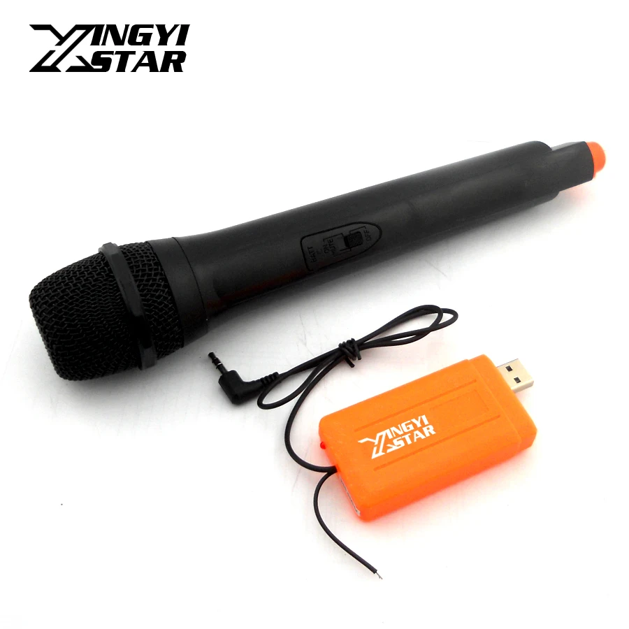 USB 3.5MM Jack Plug Receiver VHF Wireless Microphone System Karaoke Mic For PC Computer Multimedia Dynamic Microphone Microfono
USB 3.5MM Jack Plug Receiver VHF Wireless Microphone System Karaoke Mic For PC Computer Multimedia Dynamic Microphone Microfono