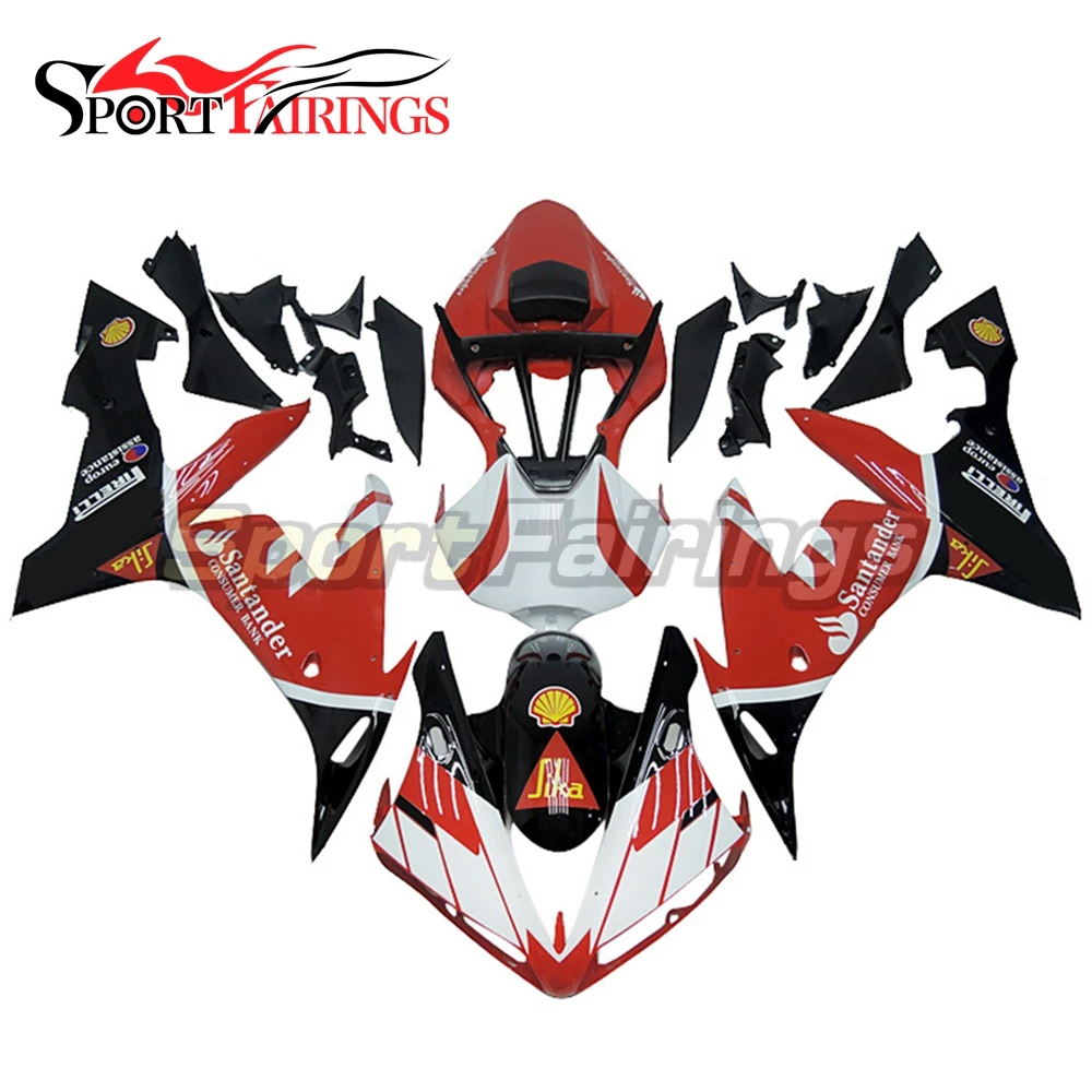 Обтекатели для Yamaha YZF R1 04 05 06 2004 - 2006 ABS Мотоциклетный комплект обтекателей кузов кузова Сантандер Sika Красный Белый Черный Новинка
Обтекатели для Yamaha YZF R1 04 05 06 2004 - 2006 ABS Мотоциклетный комплект обтекателей кузов кузова Сантандер Sika Красный Белый Черный Новинка
