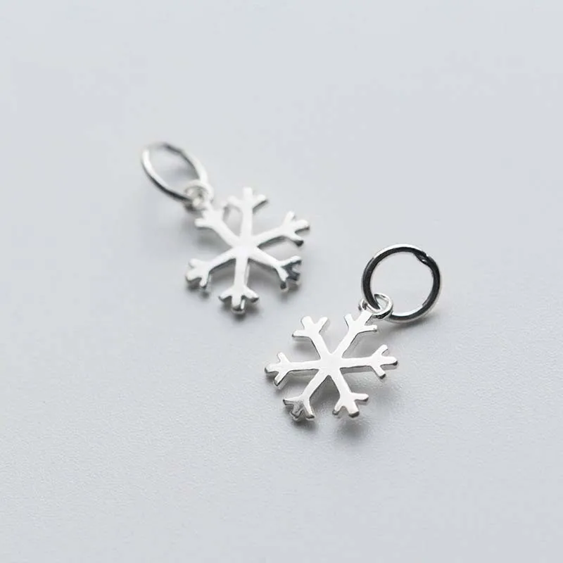 2pcs/lot Wholesale 925 Sterling Silver Snow Pendants 11x9mm Christmas Jewelry Charms Accessories DIY Gift Necklace Earrings
2pcs/lot Wholesale 925 Sterling Silver Snow Pendants 11x9mm Christmas Jewelry Charms Accessories DIY Gift Necklace Earrings