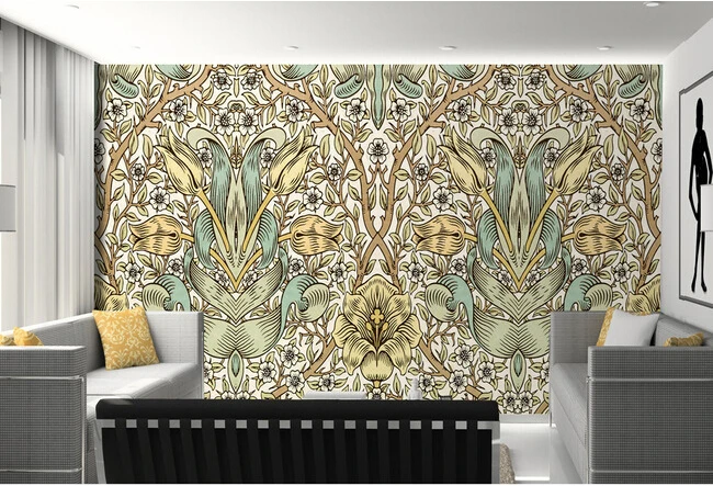 Vinyl wallpaper, European tulip pattern murals,hotel restaurant living room sofa TV wall bedroom papel de parede
Vinyl wallpaper, European tulip pattern murals,hotel restaurant living room sofa TV wall bedroom papel de parede