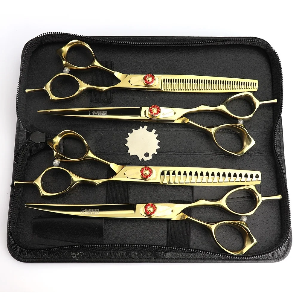 Sharonds 7 inch hairdressing barbershop scissors for hairdresser professional haircut shears cutting thinning scissors makas
Sharonds 7 inch hairdressing barbershop scissors for hairdresser professional haircut shears cutting thinning scissors makas