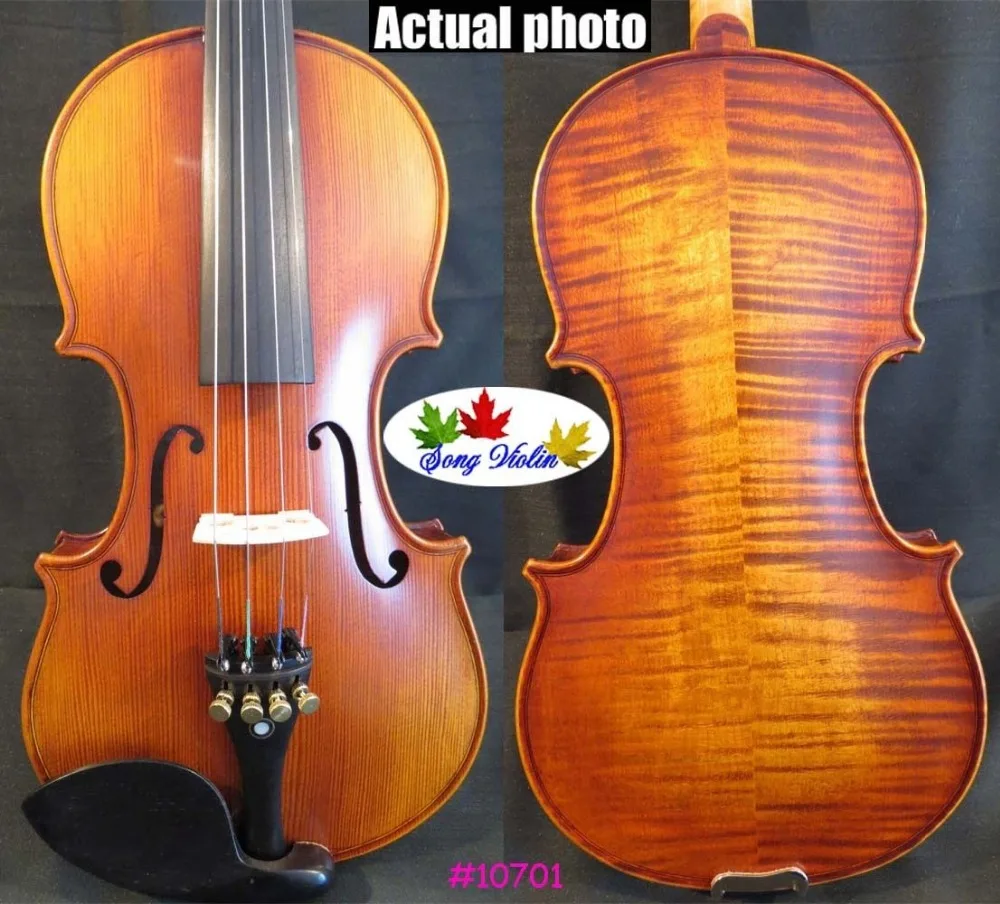 Скрипка ручной работы в стиле Strad, 1/2, насыщенный и яркий большой звук #10701
Скрипка ручной работы в стиле Strad, 1/2, насыщенный и яркий большой звук #10701