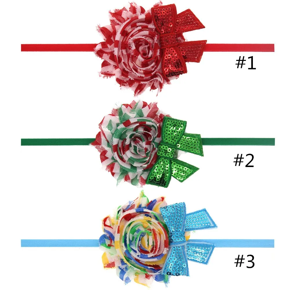 5 pcs/lot ,6.5 cm Christmas shabby chiffon flowers and sequin bow with elastic headband headband apparel hair accessories
5 pcs/lot ,6.5 cm Christmas shabby chiffon flowers and sequin bow with elastic headband headband apparel hair accessories