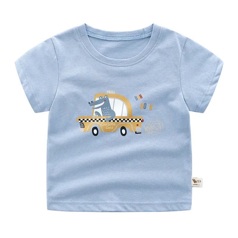 Детская футболка с принтом динозавра из мультфильма «Мир Юрского периода» для мальчиков и девочек на лето 2019
Детская футболка с принтом динозавра из мультфильма «Мир Юрского периода» для мальчиков и девочек на лето 2019