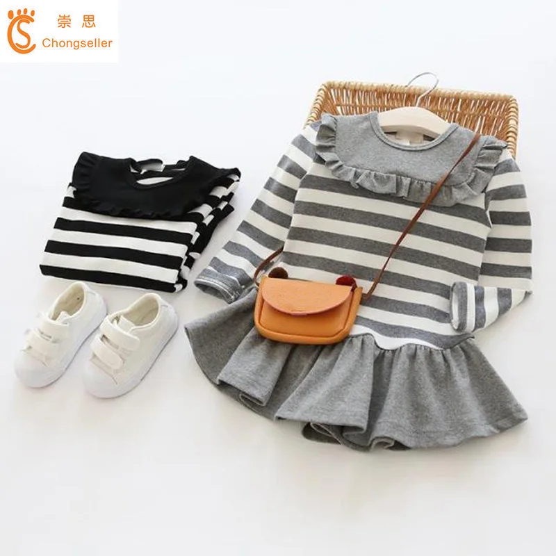 2018 Spring Autumn New Arrival Cotton Girl Clothes Stripe Long Sleeved Casual Girls A-line Mini Dress Kids Clothing
2018 Spring Autumn New Arrival Cotton Girl Clothes Stripe Long Sleeved Casual Girls A-line Mini Dress Kids Clothing