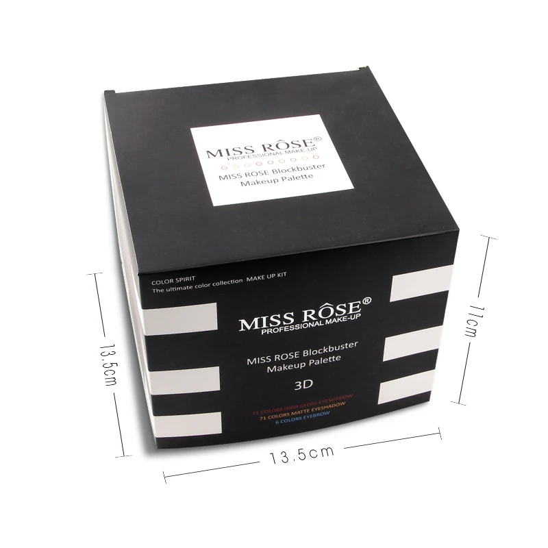 Miss Rose 142 Color Matte Eye Shadow Palette Glitter Waterproof Shimmer Eyeshadow Brighten Long Lasting Luminous Makeup Natural
Miss Rose 142 Color Matte Eye Shadow Palette Glitter Waterproof Shimmer Eyeshadow Brighten Long Lasting Luminous Makeup Natural