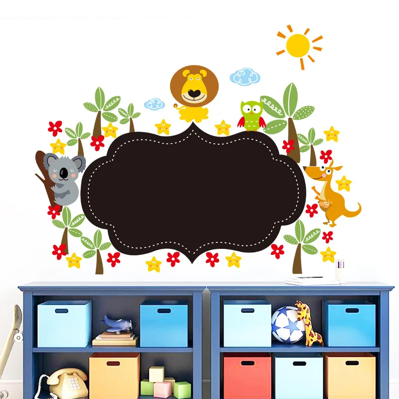 The New Small Animal Blackboard Children's Room Wall Stickers Zy042 Waterproof Wall Stickers
The New Small Animal Blackboard Children's Room Wall Stickers Zy042 Waterproof Wall Stickers