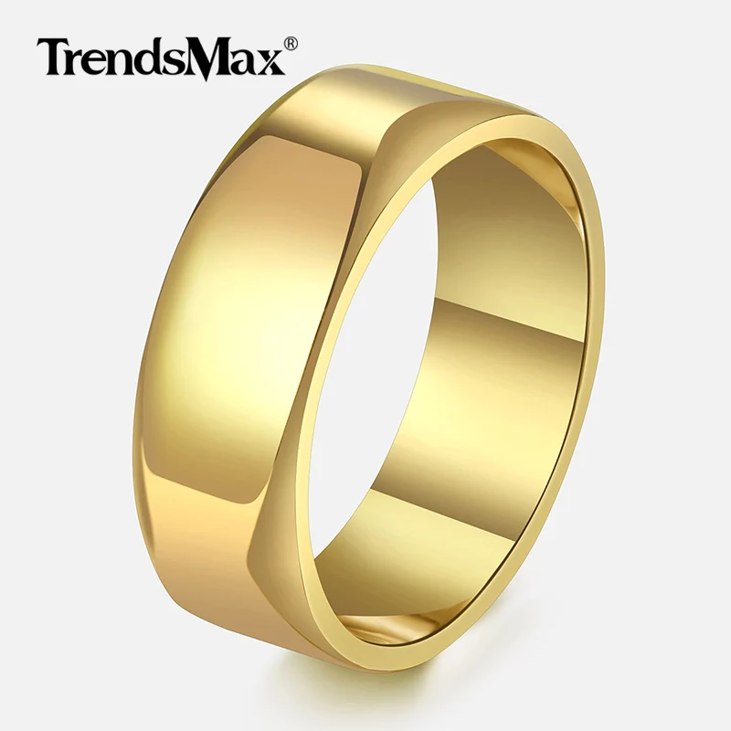 4 Color Women's Men's Ring Polished Stainless Steel Wedding Band Customized Ring for Engagement Male Valentine's Gifts KRM45
4 Color Women's Men's Ring Polished Stainless Steel Wedding Band Customized Ring for Engagement Male Valentine's Gifts KRM45