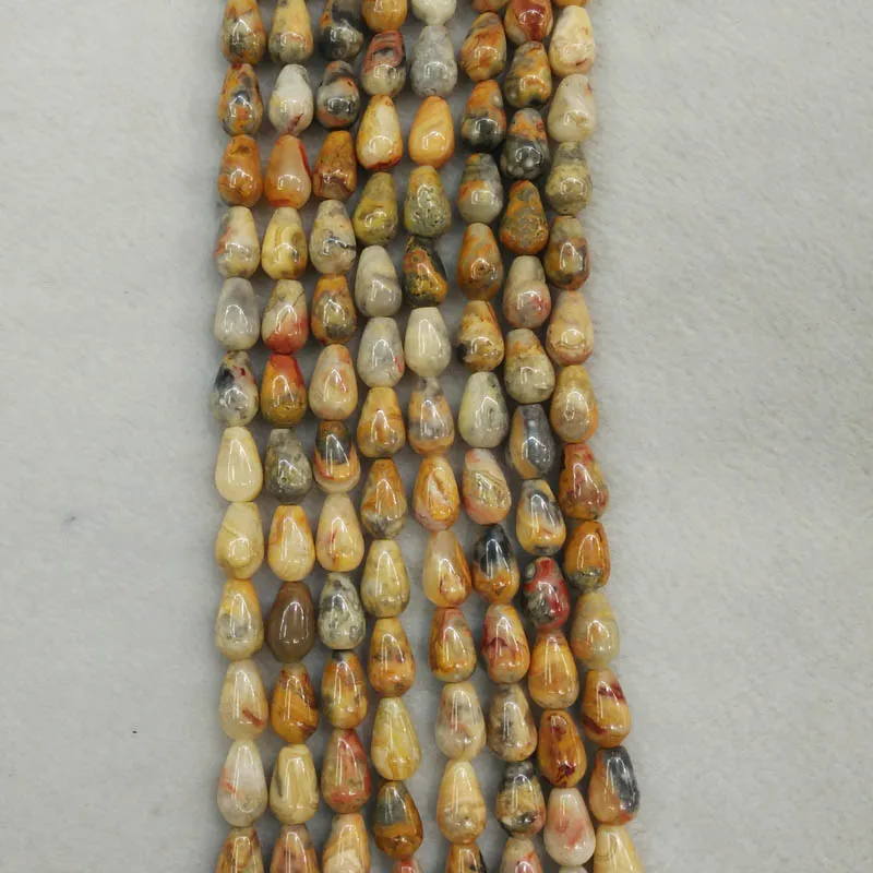 Fashion natural crazy onyx water drop spacer beads 8x12mm for jewelry making wholesale 65pcs/lot free shipping
Fashion natural crazy onyx water drop spacer beads 8x12mm for jewelry making wholesale 65pcs/lot free shipping