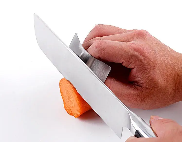 Finger Guard Protect Finger Hand Not To Hurt Cut Stainless Steel Hand Protector Knife Cutting Finger Protection Tools SN663
Finger Guard Protect Finger Hand Not To Hurt Cut Stainless Steel Hand Protector Knife Cutting Finger Protection Tools SN663