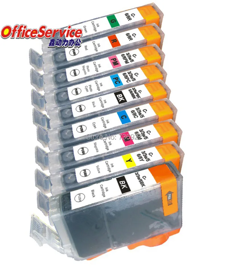 Совместимый картридж для струйного принтера 9X Φ BCI3 BCI 6 BCI6 для принтера Canon PIXMA iP8500 Pro9000 i990 i9900 i9950
Совместимый картридж для струйного принтера 9X Φ BCI3 BCI 6 BCI6 для принтера Canon PIXMA iP8500 Pro9000 i990 i9900 i9950