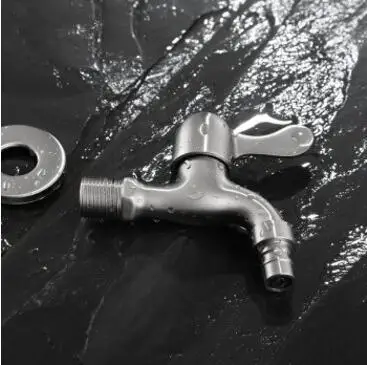 

Stainless Steel bathtub faucet bibcock tap, Bathroom mop pool wall faucet, Chrome wall mounted bibcock tap for washing machine