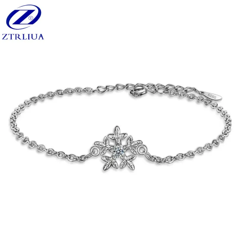 New Fashion Fresh Wild Exquisite Silver Plated Jewelry Snow Crystal Sweet Female Personality Bracelets SB77
New Fashion Fresh Wild Exquisite Silver Plated Jewelry Snow Crystal Sweet Female Personality Bracelets SB77