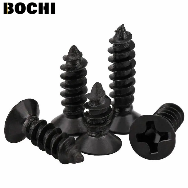 GB/T846 1000Pcs M1 M1.2 M1.4 M1.7 carbon steel Black KA Countersunk Head Machine Screws SS08
GB/T846 1000Pcs M1 M1.2 M1.4 M1.7 carbon steel Black KA Countersunk Head Machine Screws SS08