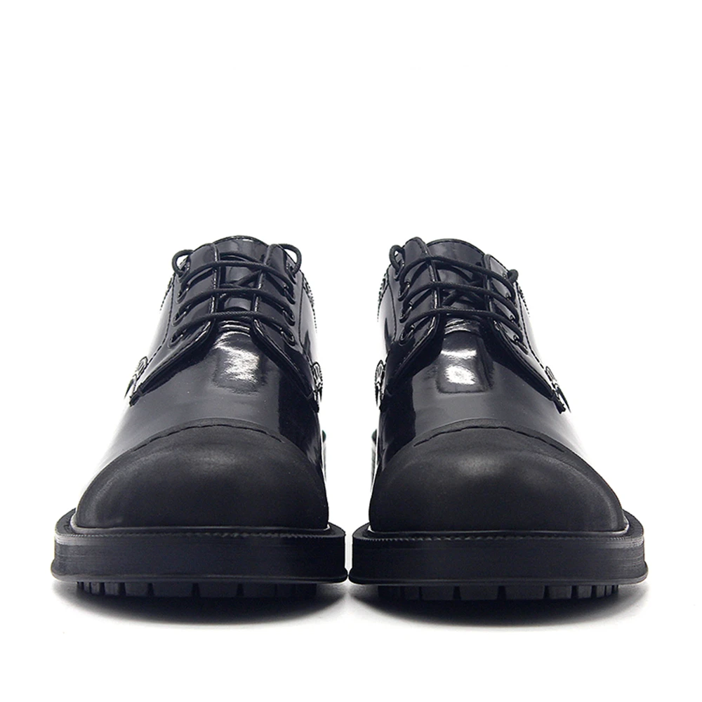Черные туфли дерби серого цвета; zapatos de hombre; Кожаные Туфли-оксфорды на платформе для мужчин
Черные туфли дерби серого цвета; zapatos de hombre; Кожаные Туфли-оксфорды на платформе для мужчин