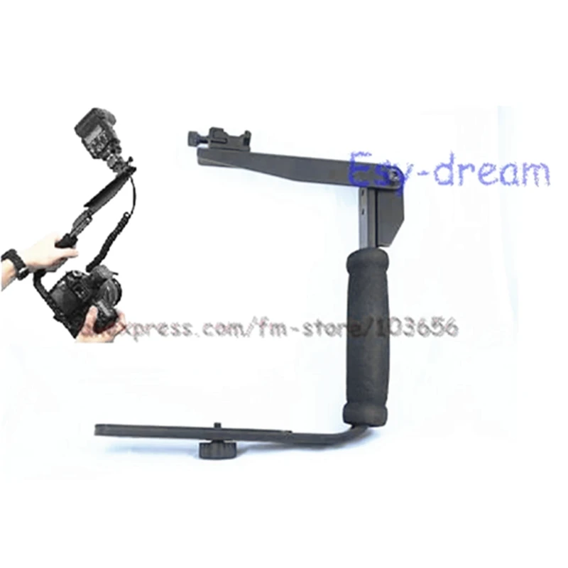 Camera Flash Bracket handle arm holder Grip stand for Canon Nikon all DSLR DC Multi-Angle with comfortable Sponge Grip
Camera Flash Bracket handle arm holder Grip stand for Canon Nikon all DSLR DC Multi-Angle with comfortable Sponge Grip