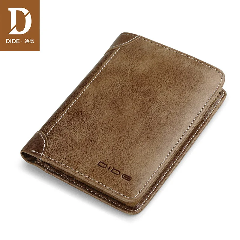 DIDE Genuine Leather Men Wallet Small Men Wale vintage purse card holder Brand men wallets dollar price Male Purse bag
DIDE Genuine Leather Men Wallet Small Men Wale vintage purse card holder Brand men wallets dollar price Male Purse bag