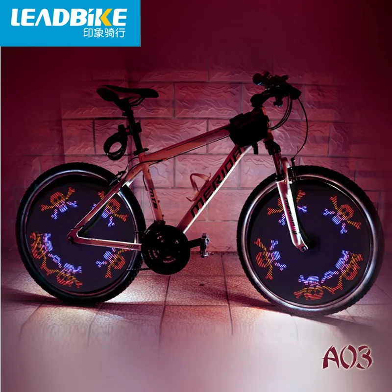 Фото Leadbike заднее колесо велосипеда Light32 LED 42 узоры Горный Дорожный - купить