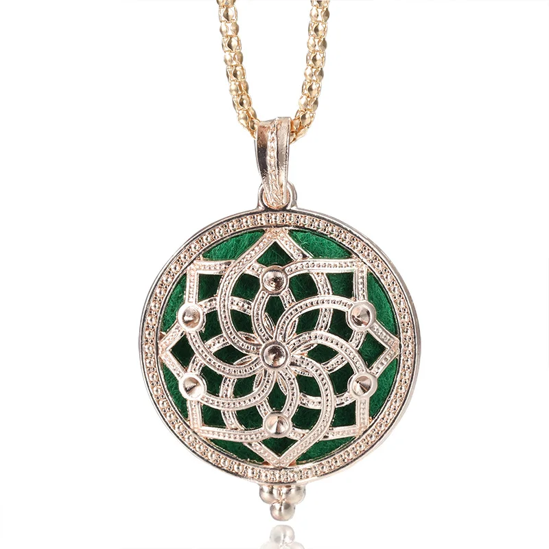 MODKISR Vintage Golden Lotus Box Pendant Aromatherapy Diffuser Locket Necklace Essential Oil Diffuser Magnetic Opening Necklace
MODKISR Vintage Golden Lotus Box Pendant Aromatherapy Diffuser Locket Necklace Essential Oil Diffuser Magnetic Opening Necklace