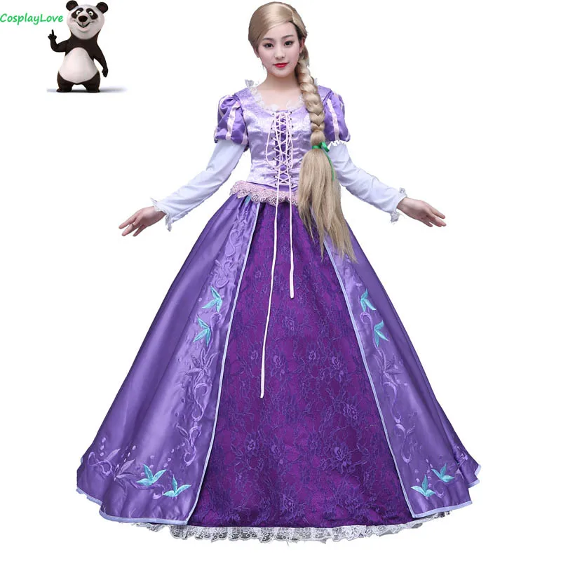 Cosplaylove Tangled Princess Rapunzel Cosplay Costume Cute Long Dress Custom Made Adult Kid Women
Cosplaylove Tangled Princess Rapunzel Cosplay Costume Cute Long Dress Custom Made Adult Kid Women