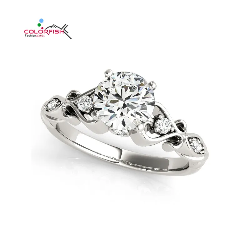 COLORFISH Silver Ring For Women 2018 Sona Ringen 925 Sterling Silver 1Ct Fashion Infinity Wedding Rings for Women Party Jewelry
COLORFISH Silver Ring For Women 2018 Sona Ringen 925 Sterling Silver 1Ct Fashion Infinity Wedding Rings for Women Party Jewelry