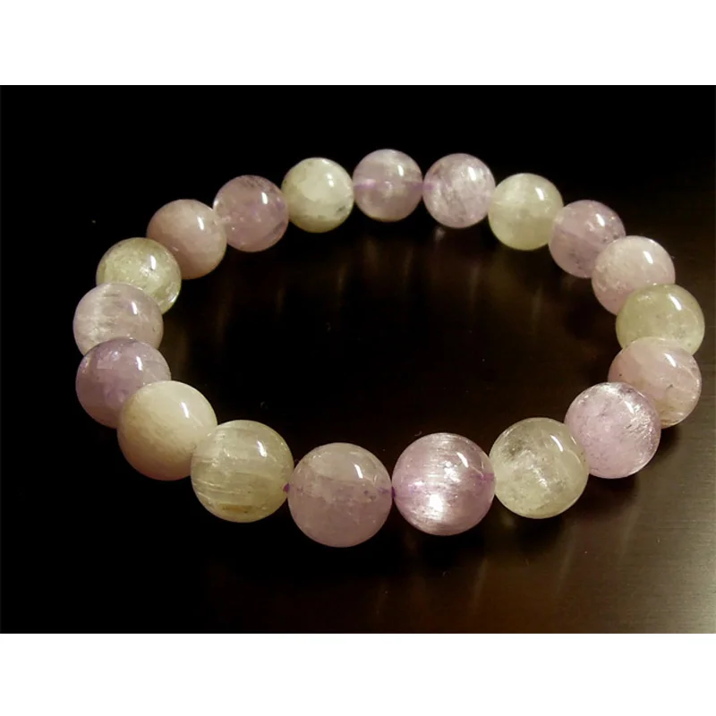 Wholesale Natural Kunzite Stretch Women's Bracelet Round Beads 10mm Genuine Spodumene
Wholesale Natural Kunzite Stretch Women's Bracelet Round Beads 10mm Genuine Spodumene