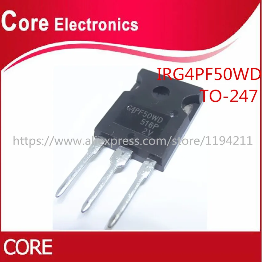 20 шт./лот IRG4PF50WD G4PF50WD IGBT FET оригинальный аутентичный|Интегральные схемы| |