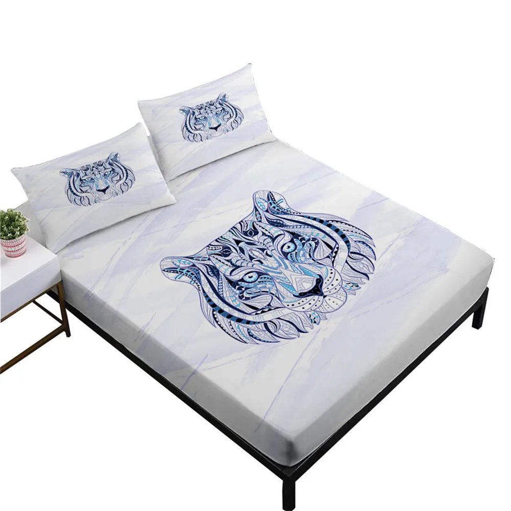 Boys Cool Sheets Set 3D Animal Tiger Print Fitted Sheet White Purple Galaxy Printed Bed Linens Pillowcase 4pcs Sheets Set D20
Boys Cool Sheets Set 3D Animal Tiger Print Fitted Sheet White Purple Galaxy Printed Bed Linens Pillowcase 4pcs Sheets Set D20