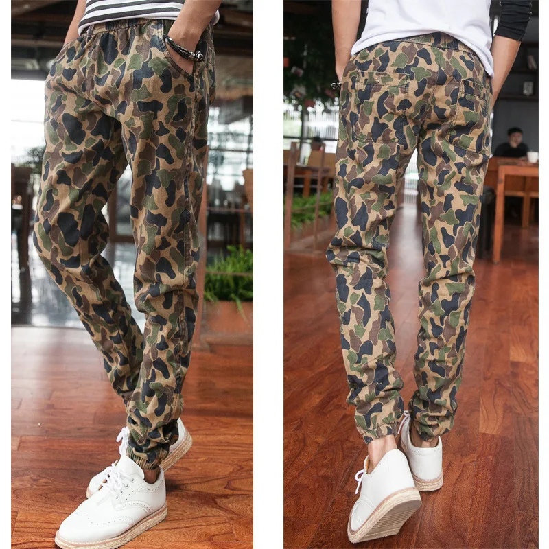 NEW Chinos Skinny joggers Camouflage men military pants Jogger Sweat Camo Gymshark Men trousers 645 | Тематическая одежда и